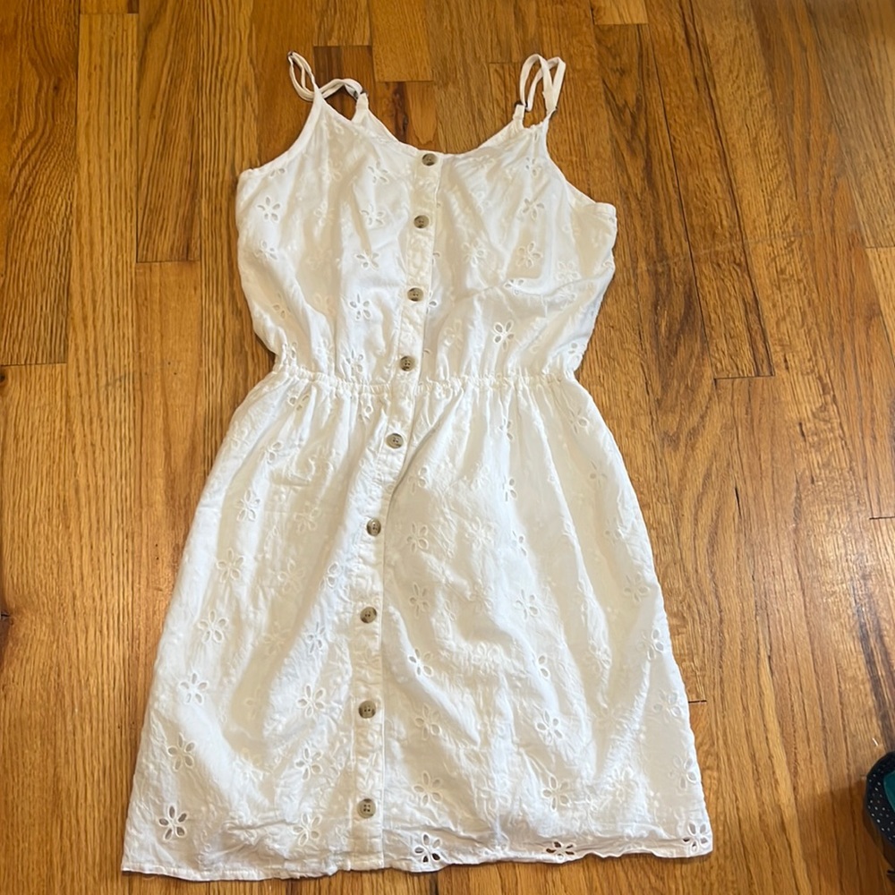 White summer graduation dress — Abercrombie